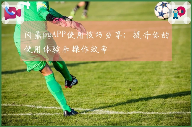 问鼎pgAPP使用技巧分享：提升你的使用体验和操作效率